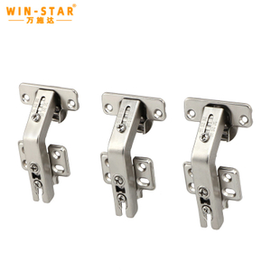 Factory Price OEM 135 degree Hidden Kitchen Cabinet Slide-on special angled hinge