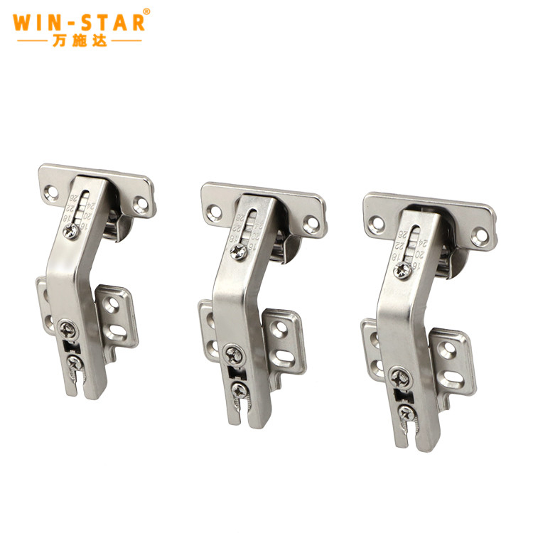 Factory Price OEM 135 degree Hidden Kitchen Cabinet Slide-on special angled hinge