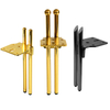 Factory Price 6inch Iron Cast Metal Furniture Golden Pipe Moden Sofa Legs