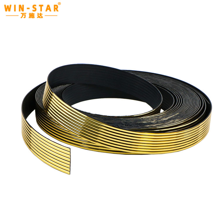 How to choose suitable background wall and furniture edge decoration strip
