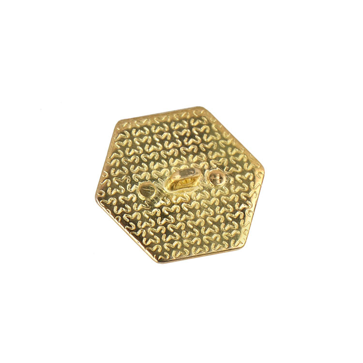 Gorgeous Hexagonal Metal Decorative Buttons for Furniture