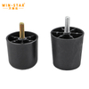 Universal Plastic Furniture Feet: Perfect Fit for Sofas, Chairs & More