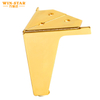 100MM Strong Furniture Table Golden Iron Legs Triangle Sofa Hardware Desk Legs 