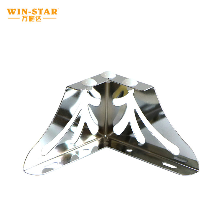 Furniture Legs Decoration Hardware Furniture Feet Chrome Metal Sofa Leg