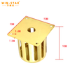 Hot Selling Table Leg Gold Conical Furniture Luxury Legs Steel Modern Metal Coffee Table Leg