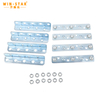 WINSTAR 155mm Furniture Table Metal Connector Fitting White Zinc Sofa Bed Connector 