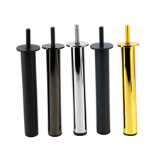 Metal Tube Design Coffee Table Iron Legs Sofa Hardware Tube Legs For Furniture 