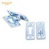Furniture White Zinc Bed Connector Door Cabinet Iron Accessory Fitting