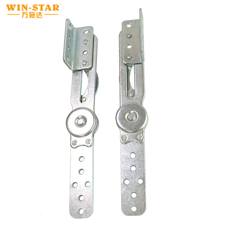 New Furniture Hardware Sofa Headrest Hinges Metal Adjuster Concealed Folding Sofa Armrest Hinge for Backrests Lounge Chairs Bed