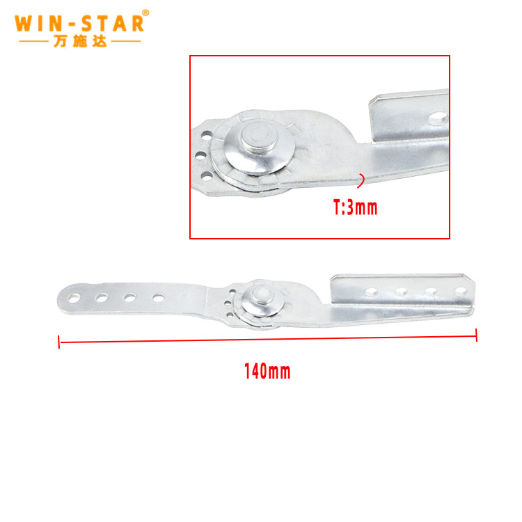 WINSTAR Adjuster Adjustable Sofa Bed Hinges Height Adjustable Mechanism Ratchet Sofa Hinge