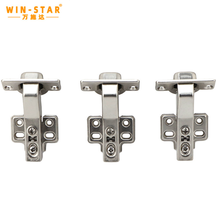 3D Button Spring Hidden Kitchen Cabinet metal 35mm cup Hinge