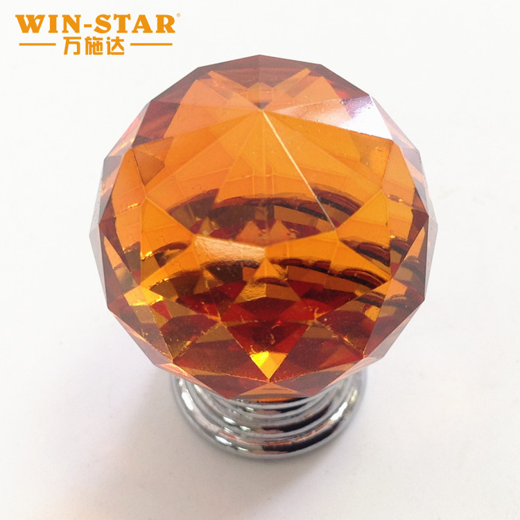 Wholesale Prices Crystal Handles Glass Handle Diamond Knobs 