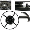 10 inch turntable, 600mm diameter large turntable for furniture