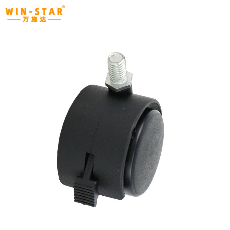 Lock Design Furniture Caster Wheels Nylon/pp Wheels Castors 