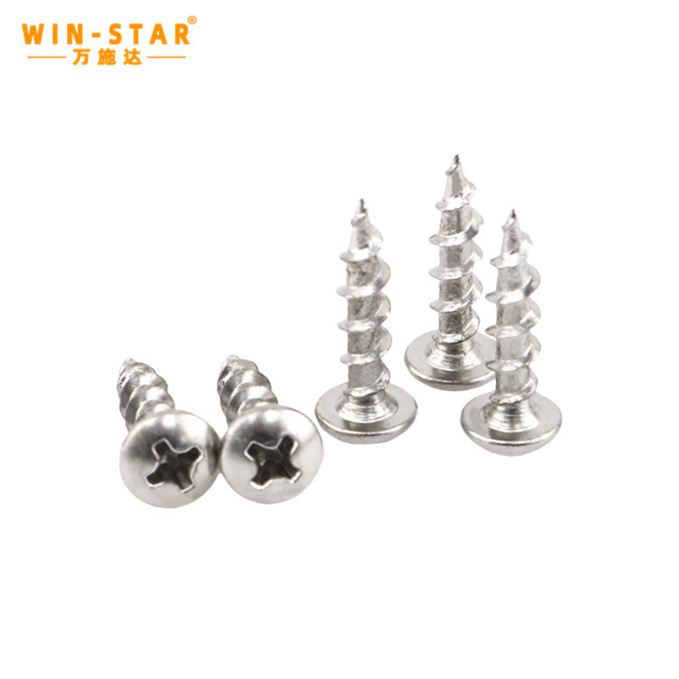 Din Metric round head roofing carbon steel flat head self tapping screws