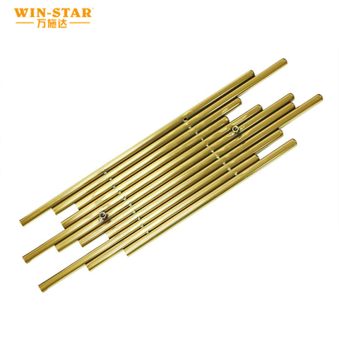 High Quality Stainless Steel Frame Pipe Furniture Part Coffee Table Hardware Golden Sofa Accessory