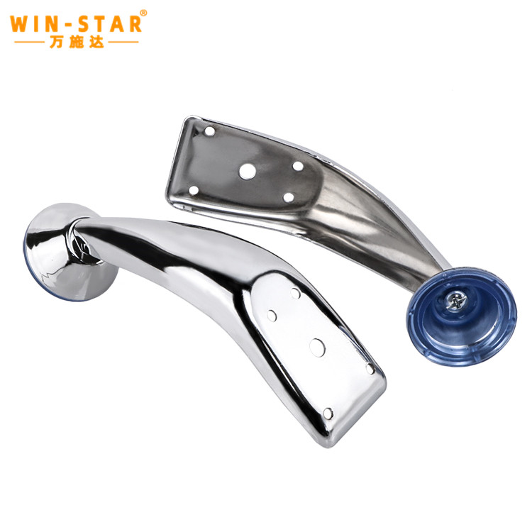 WINSTAR Manufacturers Sofa Legs Chrome Metal Furniture in Foshan