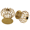 ZD-N139-A Good Quality Furniture Parts Stainless Steel Golden Metal Modern Sofa Legs with Good Prices