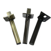 Wholesale Furniture Parts Cheap Price L Shape Golden Pipe Metal Sofa Legs for Coffee Table Bed Feet