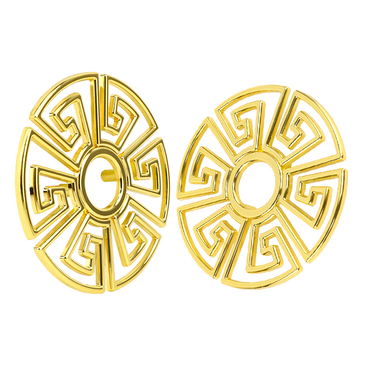 Luxury Ornamental Buttons: Durable Zinc Alloy Upholstery Accents