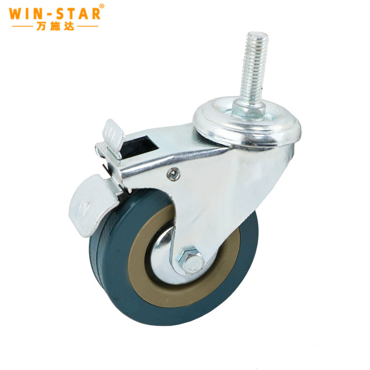 Industrial Swivel Plate Castors Wheels 3in 4in 5in Casters Wheel