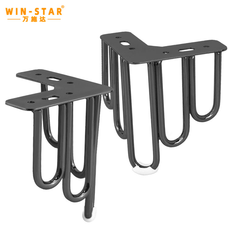 Versatility in Design For Solid - Lined Metal Sofa Legs