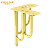 Versatility in Design For Solid - Lined Metal Sofa Legs