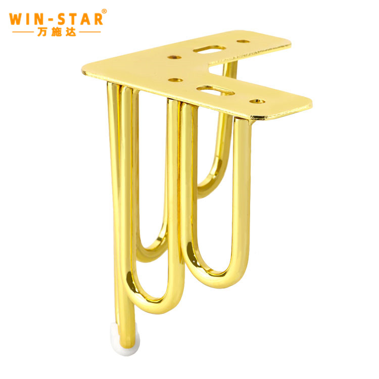 Versatility in Design For Solid - Lined Metal Sofa Legs
