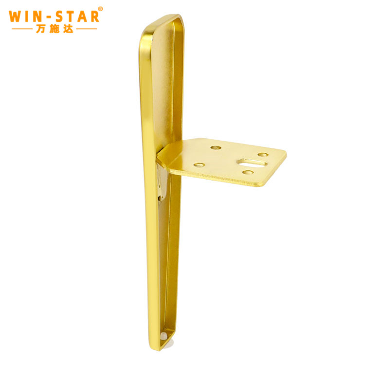 Advantage of metal sofa legs is their resistance to environmental factors