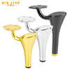 What styles and materials of furniture legs are usually used in Asian countries?