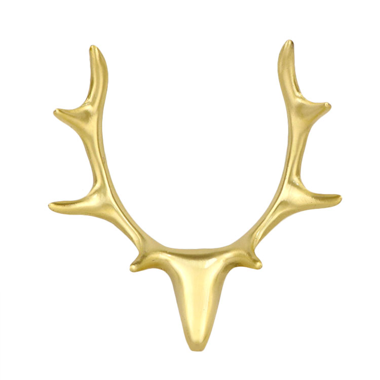 Elevate Your Furniture with Captivating Antler - Inspired Metal Decorative Buttons
