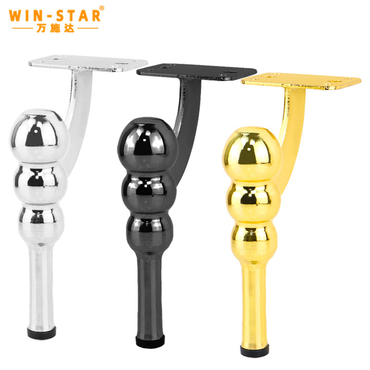 Fast Delivery: Iron Sofa Legs in Multiple Finishes & Sizes