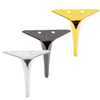 Metal Gold Iron Gold Gun Black Furniture Cabinet Table Sofa Leg Feet