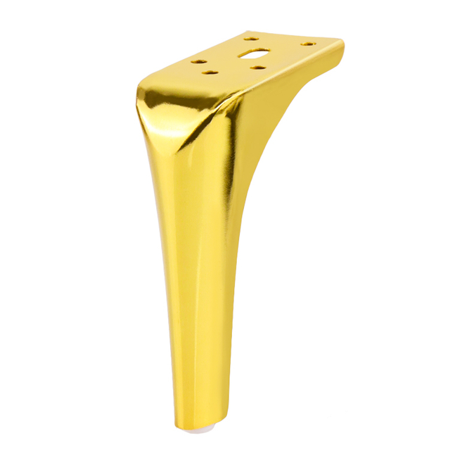 Newest Design Iron Furniture Legs Chrome-plated Sofa Legs Metal Gold Sofa Furniture Legs