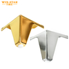 100MM Strong Furniture Table Golden Iron Legs Triangle Sofa Hardware Desk Legs 