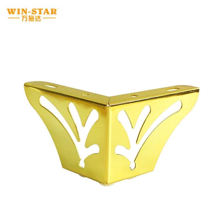 Furniture Legs Decoration Hardware Furniture Feet Chrome Metal Sofa Leg