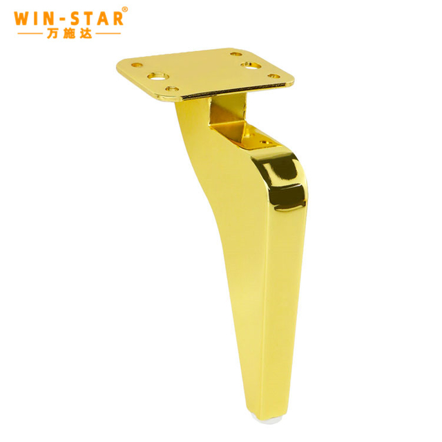 Manufacturer Wholesale Custom Hardware Legs New Design Modern Gold Sofa Leg for Furniture