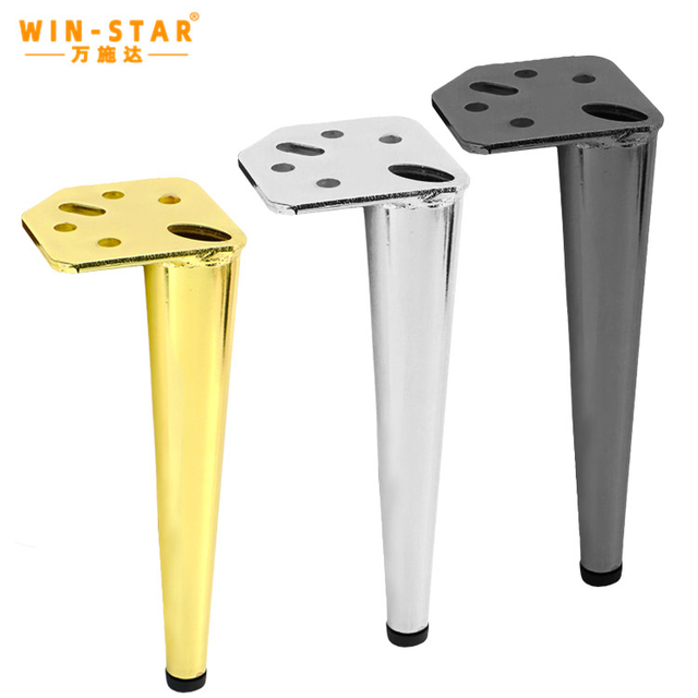 European Modern Furniture Legs Black Gold Coffee Table Cabinet TV Stand Sofa Iron Legs