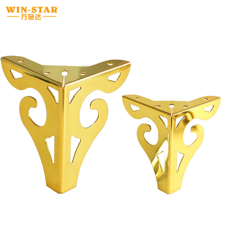 Modern Table Base Metal Furniture Legs Decorative Sofa Fitting Cabinet Gold Legs