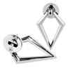 Geometric Furniture Decorative Buttons: Elevate Sofa Aesthetics with Gold & Silver Options