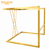 Wholesale Furniture Stainless Steel Chair Frames Gold Strong Sofa Frames 