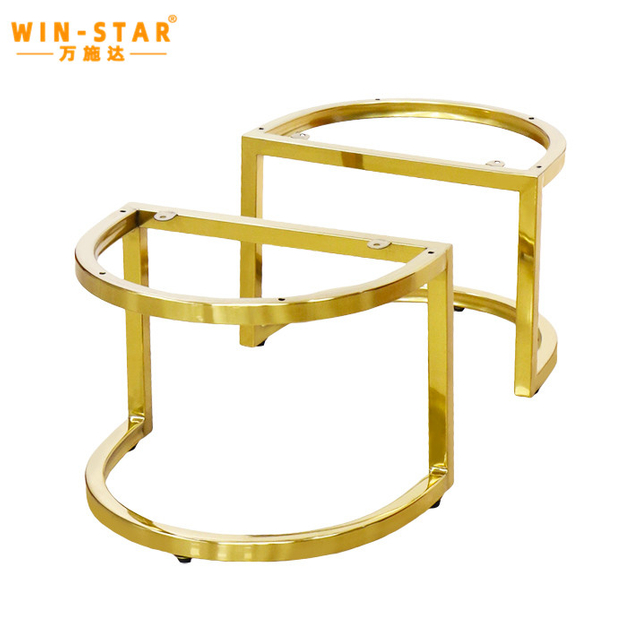 Home Use Furniture Sofa Chair Frames Gold Sofa Stainless Steel Frames 
