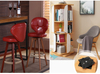 Black Square Furniture Turntable Chair Swivel Plate