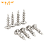 Din Metric round head roofing carbon steel flat head self tapping screws