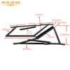 ZD-I013 Folding Furniture Bed Hinges Metal Sofa Bed Accessory With Two Spring