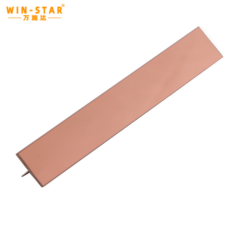 304 stainless steel closing strip T-shaped decorative strip