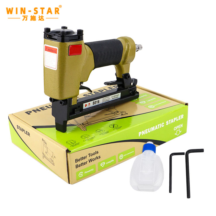 8016 Khung nội thất Air Stapler Gun Sofa Upholstery S&uacute;ng kh&iacute; n&eacute;n
