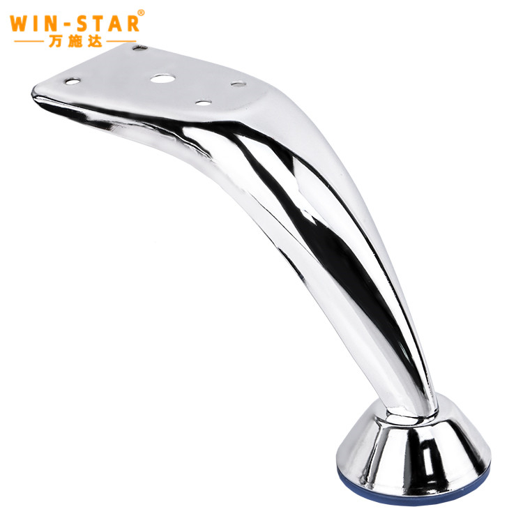WINSTAR Manufacturers Sofa Legs Chrome Metal Furniture in Foshan