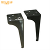 ZD-N150 durable quality furniture parts 150mm straight metal sofa legs for table