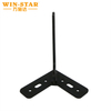 Stronger Furniture Hardware 150mm Metal Black Sofa Bed Leg
